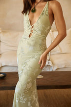 Bamboo Breeze Maxi Dress Sage