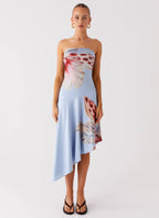 Juliana Midi Dress - Deep Sea Bloom