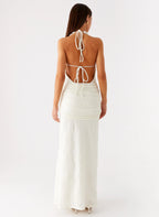 Smoke Ivy Maxi Dress - White