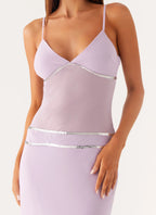 Sweet On You Maxi Dress - Lavender