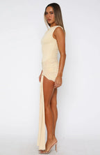 Make Them Jealous Mini Dress Butter