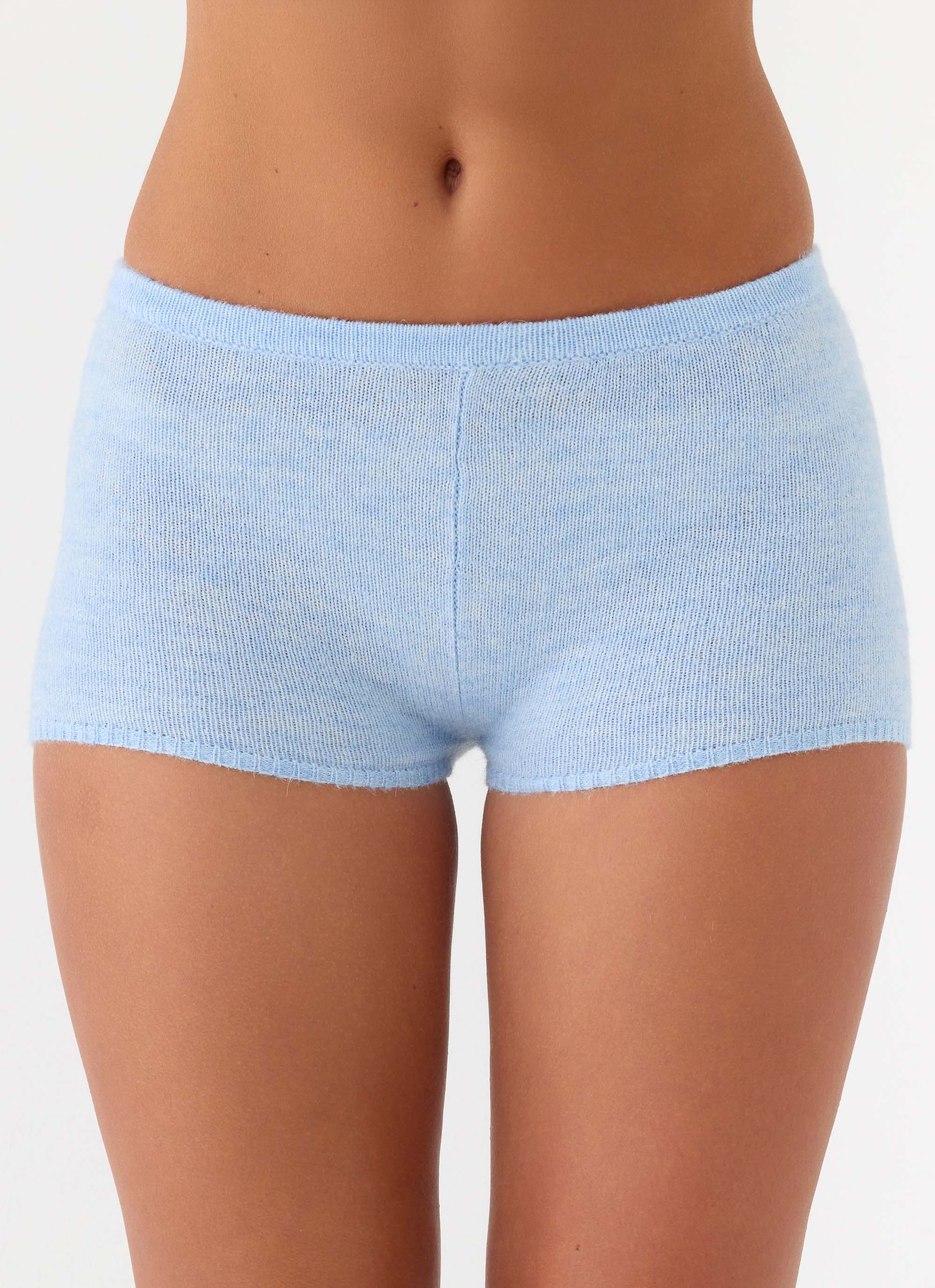 Evianna Mini Shorts - Blue
