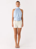 Willow Top - Pale Blue