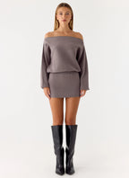Ravyn Mini Dress - Grey