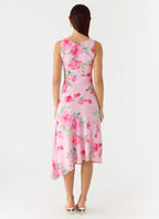 Fedde Midi Dress - Petal Soleil