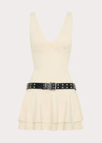 Gold Coast Mini Dress - Yellow