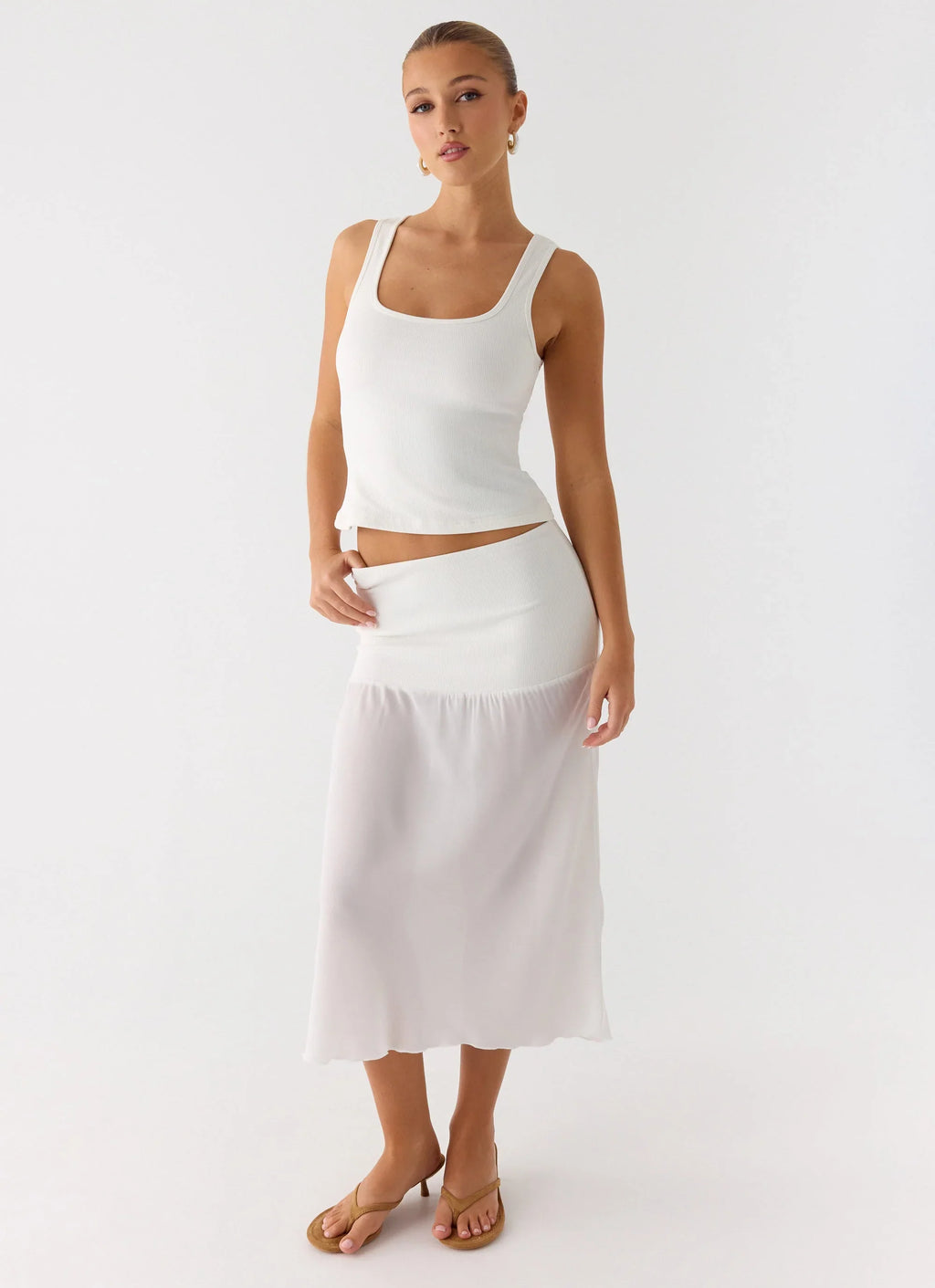 Connect My Heart Top - White