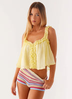 Aimee Top - Yellow