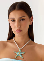 Starlust Necklace - Blue
