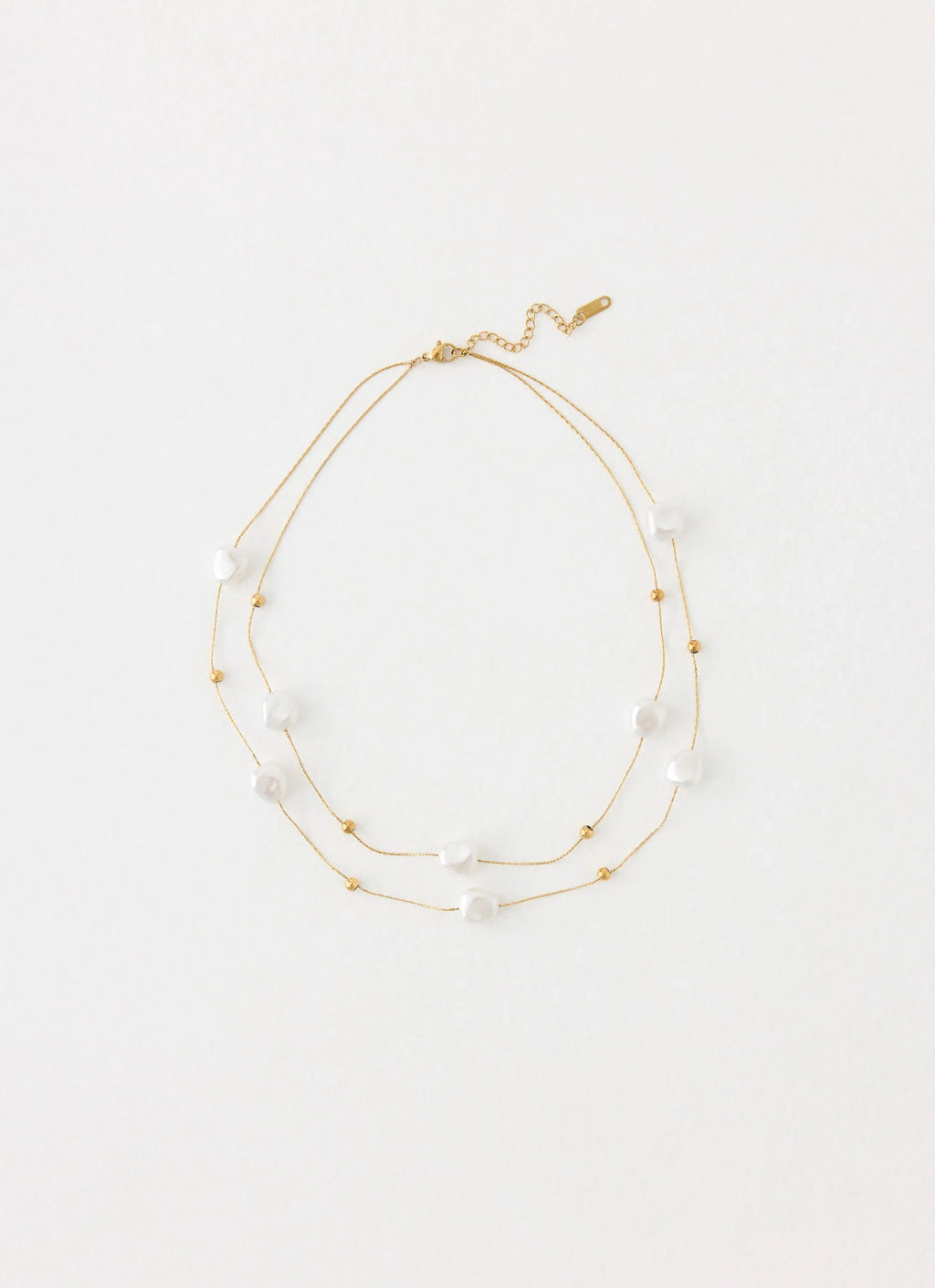 Serena Pearl Necklace - Pearl/Gold