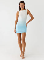 Sharona Mini Dress - Blue Ombre