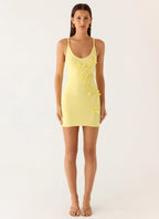 Cottesloe Mini Dress - Yellow