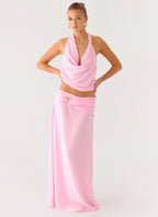 Anuhea Cowl Top - Pink