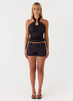 Midnight Sky Top - Black