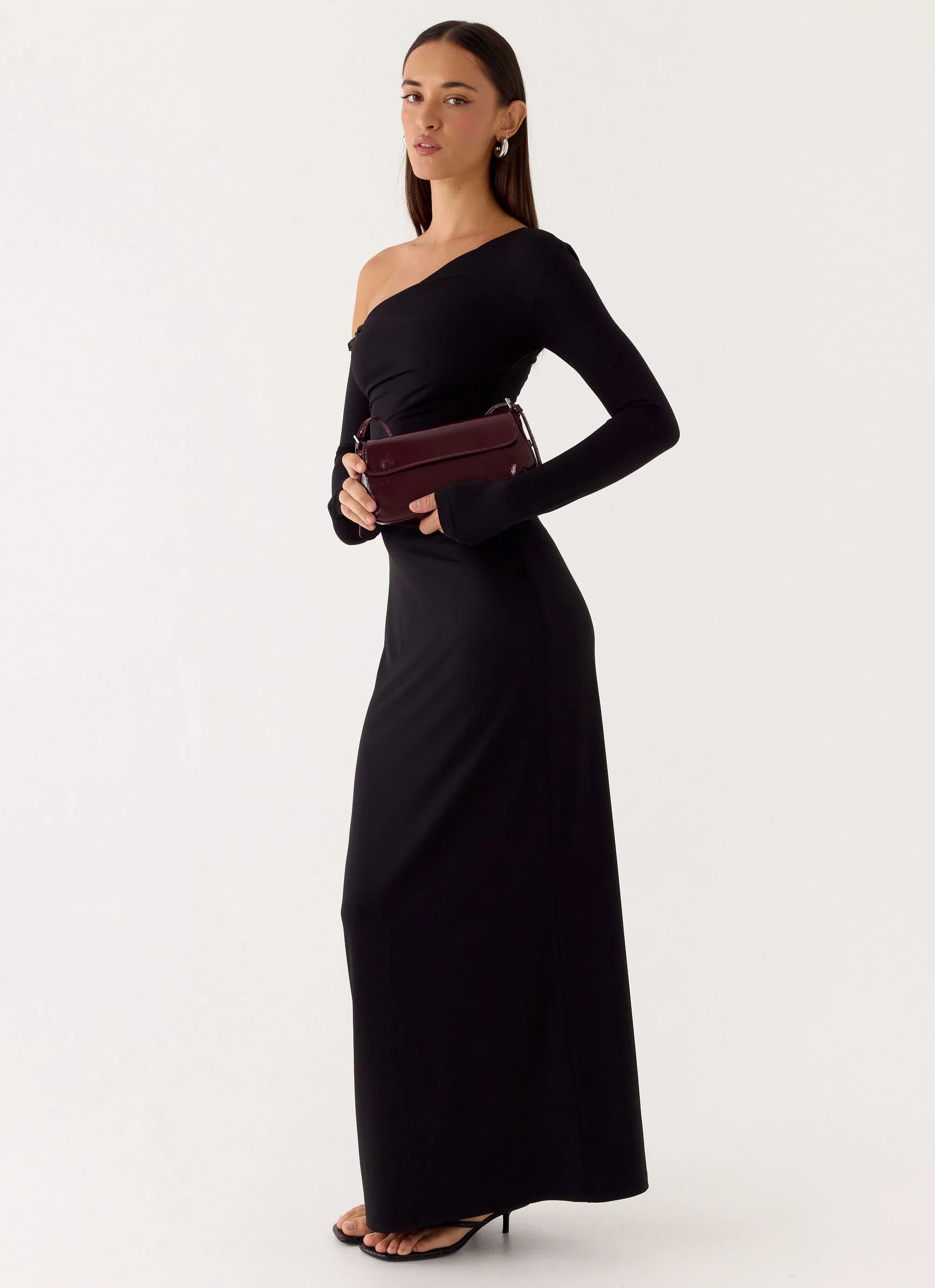 Amoretta Heart Bag - Maroon