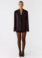 Kingston Oversized Blazer - Black