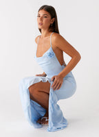First Class Maxi Dress - Blue