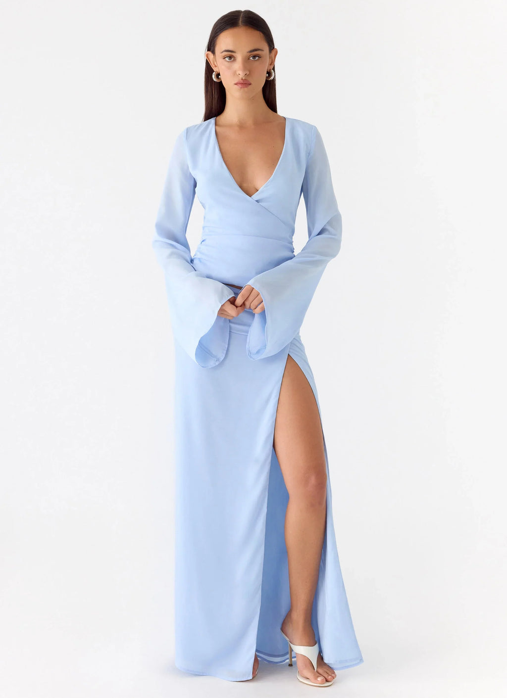 Remee Maxi Skirt - Blue