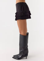 Skyler Mini Skort - Black