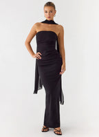 Libra Maxi Dress - Black