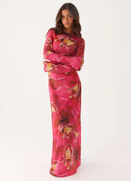 Lorde Maxi Dress - Orchid Pink
