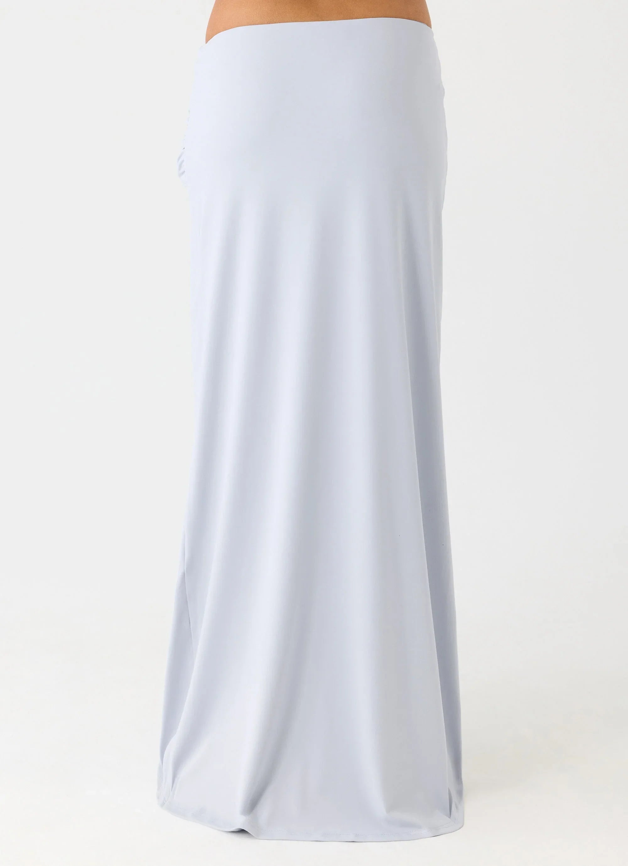 Romana Maxi Skirt - Misty Blue