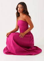 Carmel Maxi Dress - Fuchsia