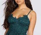 All The Trimmings Crochet Dress