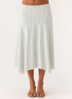 Katta Midi Skirt - Vintage Stripe