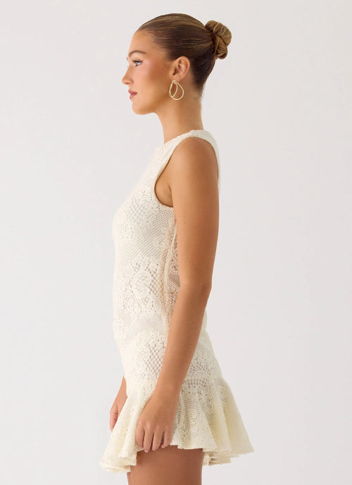 Adoria Mini Dress - Ivory