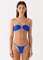 Laurel Bikini Top - Cobalt