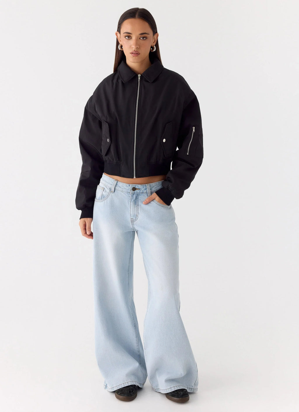 Jameson Bomber Jacket - Black
