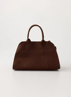 Twilight Drift Faux Suede Bag - Espresso